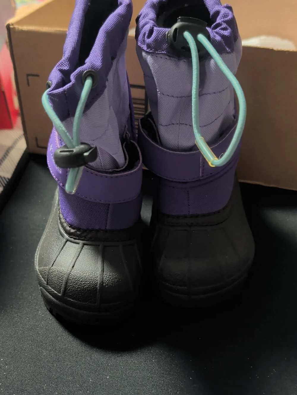 Columbia Toddler Purple Snow Boots - Durable Winter Boots, Size 6